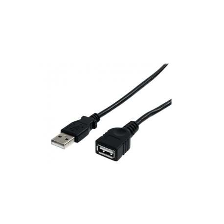 StarTech.com 6 ft Black USB 2.0 Extension Cable A to A - M / F - USB extension cable - USB (M) to USB (F) - USB 2.0 - 6 ft - black - USBEXTAA6BK - USB extension cable - USB (M) to USB (F) - USB 2.0 - 1.8 m - black - for P / N: 35FCREADBK3, ICUSB2321F, ICUSB232V2, LTUB1MBK, MSDREADU2OTG, ST4200MINI2, UUSBOTG - 0