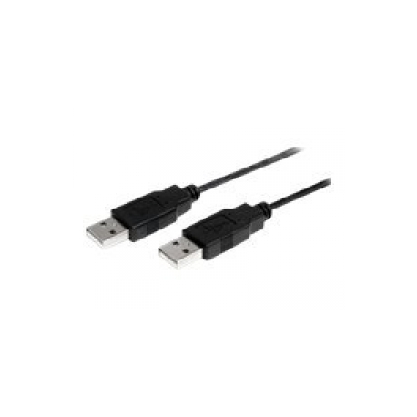 StarTech.com 1m USB 2.0 A to A Cable - M / M - 1m USB 2.0 aa Cable - USB a male to a male Cable (USB2AA1M) - USB cable - USB (M) to USB (M) - USB 2.0 - 1 m - black - for P / N: ST4200MINI2, SV231HDMIUA - 0