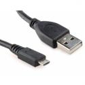 Cablexpert - USB cable - 4 PIN USB Type A (M) - 5 pin Micro-USB Type B (M) - 1 m - moulded - black