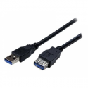 StarTech.com 2m Black SuperSpeed USB 3.0 Extension Cable A to A - Male to Female USB 3.0 Extender Cable - USB 3.0 Extension Cord - 2 meter (USB3SEXT2MBK) - USB extension cable - USB Type A (F) to USB Type A (M) - USB 3.0 - 2 m - black - for P / N: HB30A4AIB, SV211DPUA4K, SV211HDUA4K, USB2001EXT2NA, USB2002EXT2NA, USB2004EXT2NA