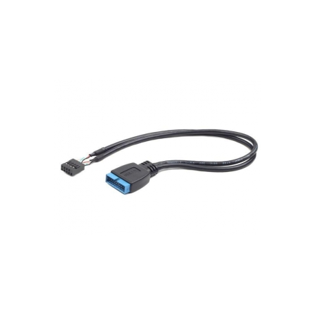 Cablexpert CC-U3U2-01 - USB internal cable - 19 pin USB 3.0 header (M) to 9 pin USB header (F) - 30 cm - 0