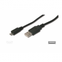 ASSMANN - USB cable - Micro-USB Type B (M) to USB (M) - USB 2.0 - 1.8 m - molded - black