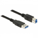 Delock - USB cable - USB Type A (M) to USB Type B (M) - USB 3.0 - 2 m - black