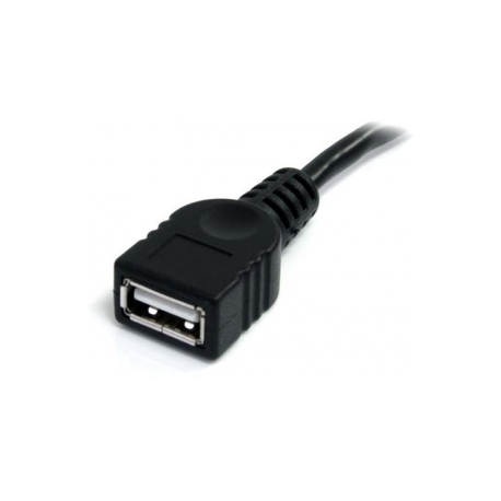 StarTech.com 10 ft Black USB 2.0 Extension Cable A to A - 10ft USB 2.0 Extension Cable - 10ft USB male female Cable (USBEXTAA10BK) - USB extension cable - USB (M) to USB (F) - USB 2.0 - 3 m - black - for P / N: 35FCREADBK3, ICUSB2321F, ICUSB232PRO, ICUSB232V2, LTUB1MBK, MSDREADU2OTG, UUSBOTG - 2