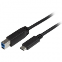 StarTech.com USB C to USB B Printer Cable - 6 ft / 2m - USB C Printer Cable - USB C to USB B Cable - USB Type C to Type B (USB315CB2M) - USB cable - USB-C (M) to USB Type B (M) - USB 3.1 Gen1 - 2 m - for P / N: HB30C5A2CSC, HBS304A24A, SV231DHU34K6, SV231HU34K6, SV231QDPU34K, SV431HU34K6