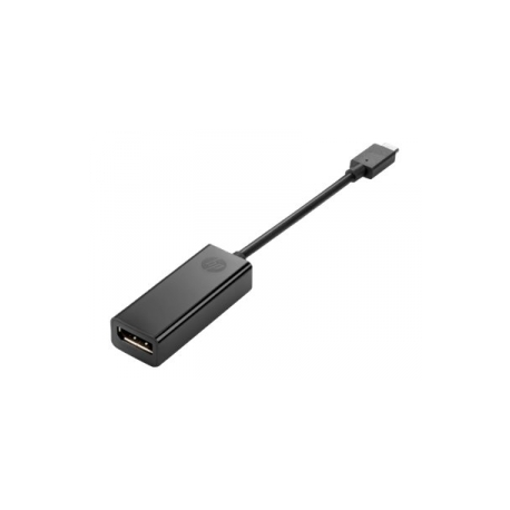 HP - External video adapter - USB-C - DisplayPort - for ZBook 14u G6, 15 G6, 15u G3, 15u G4, 15u G5, 15u G6, 15v G5, 17 G3, 17 G4, 17 G5, 17 G6 - 0