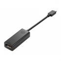HP - External video adapter - USB-C - DisplayPort - for ZBook 14u G6, 15 G6, 15u G3, 15u G4, 15u G5, 15u G6, 15v G5, 17 G3, 17 G4, 17 G5, 17 G6