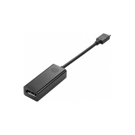 HP - External video adapter - USB-C - DisplayPort - for ZBook 14u G6, 15 G6, 15u G3, 15u G4, 15u G5, 15u G6, 15v G5, 17 G3, 17 G4, 17 G5, 17 G6 - 2
