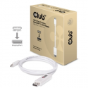Club 3D - DisplayPort cable - USB-C (M) to DisplayPort (M) - 1.2 m - 4K support