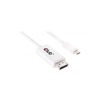 Club 3D - DisplayPort cable - USB-C (M) to DisplayPort (M) - 1.2 m - 4K support - 4
