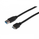 ASSMANN - USB cable - Micro-USB Type B (M) to USB (M) - USB 3.0 - 1 m - molded - black