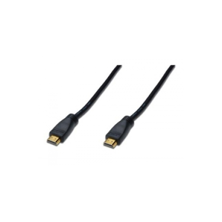 ASSMANN HDMI High Speed - HDMI cable - HDMI male to HDMI male - 40 m - double shielded - black - 0
