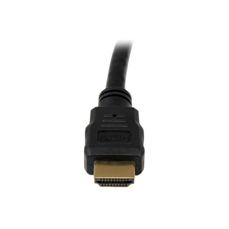 StarTech.com 0.5m High Speed HDMI Cable - Ultra HD 4k x 2k HDMI Cable - HDMI to HDMI M / M - 50cm HDMI 1.4 Cable - Audio / Video Gold-Plated (HDMM50CM) - HDMI cable - HDMI male to HDMI male - 50 cm - shielded - black - 2
