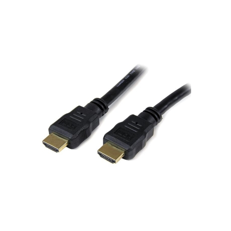 StarTech.com 0.5m High Speed HDMI Cable - Ultra HD 4k x 2k HDMI Cable - HDMI to HDMI M / M - 50cm HDMI 1.4 Cable - Audio / Video Gold-Plated (HDMM50CM) - HDMI cable - HDMI male to HDMI male - 50 cm - shielded - black - 4