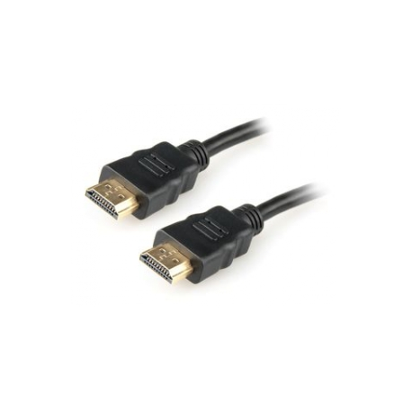 Gembird CC-HDMI4-0.5M - HDMI cable with Ethernet - HDMI male to HDMI male - 50 cm - shielded twisted pair (STP) - black - 0