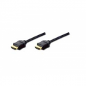 ASSMANN - HDMI cable with Ethernet - HDMI male to HDMI male - 5 m - double shielded - black - molded