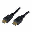 StarTech.com 0.3m 1ft Short High Speed HDMI Cable - Ultra HD 4k x 2k HDMI Cable - HDMI M / M - 30cm HDMI 1.4 Cable - Audio / Video Gold-Plated (HDMM30CM) - HDMI cable - HDMI male to HDMI male - 30 cm - double shielded - black