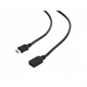 Gembird CC-HDMI4X - HDMI extension cable with Ethernet - HDMI male to HDMI female - 50 cm