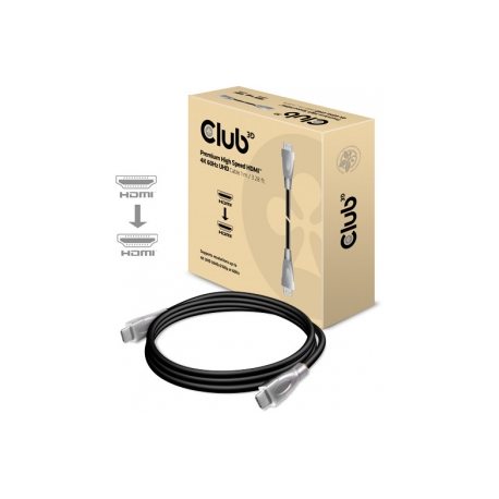 Club 3D CAC-1311 - HDMI cable - HDMI male to HDMI male - 1 m - 4K support - 2
