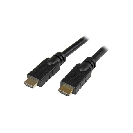 StarTech.com 65 ft (20m) High Speed HDMI Cable - Male to Male - Active - 28AWG - CL2 Rated In-wall Installation - Ultra HD 4K x 2K - Active HDMI Cable (HDMM20MA) - HDMI cable - HDMI male to HDMI male - 20 m - double shielded - black - 1