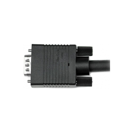 StarTech.com 2m Coax High Resolution Monitor VGA Video Cable HD15 M / M - VGA cable - HD-15 (VGA) (M) to HD-15 (VGA) (M) - 2 m - molded - black - 3
