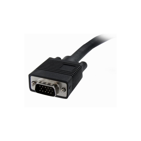 StarTech.com 5m Coax High Resolution Monitor VGA Video Cable HD15 M / M - VGA cable - HD-15 (VGA) (M) to HD-15 (VGA) (M) - 5 m - molded - black - 1