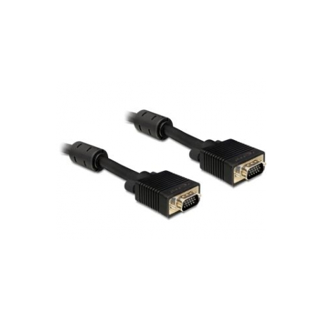 DeLOCK - VGA cable - HD-15 (VGA) (M) to HD-15 (VGA) (M) - 5 m - 0