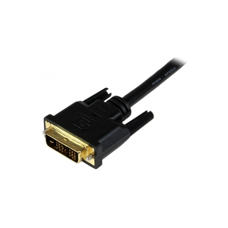 StarTech.com 1.5m HDMI to DVID Cable M / M - Adapter cable - DVI-D male to HDMI male - 1.5 m - shielded - black - 3
