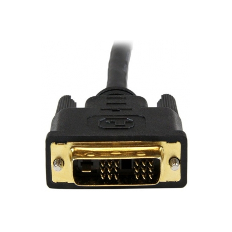 StarTech.com 1.5m HDMI to DVID Cable M / M - Adapter cable - DVI-D male to HDMI male - 1.5 m - shielded - black - 4