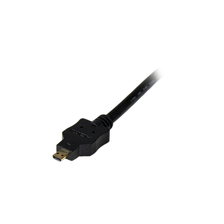 StarTech.com 2m Micro HDMI to DVI-D Cable - M / M - 2 meter Micro HDMI to DVI Cable - 19 pin HDMI (D) Male to DVI-D Male - 1920x1200 Video (HDDDVIMM2M) - Adapter cable - DVI-D male to micro HDMI male - 2 m - shielded - black - 1