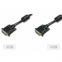 ASSMANN - DVI cable - dual link - DVI-D (M) to DVI-D (M) - 2 m - molded - black