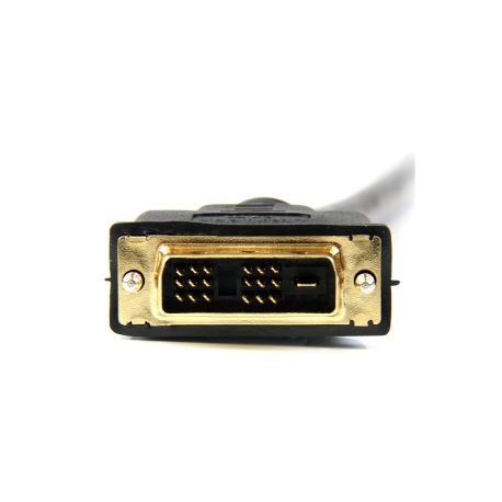 StarTech.com 6ft HDMI to DVI D Adapter Cable - Bi-Directional - HDMI to DVI or DVI to HDMI Adapter for Your Computer Monitor (HDMIDVIMM6) - Adapter cable - HDMI male to DVI-D male - 1.83 m - black - for P / N: DK31C3HDPD, DK31C3HDPDUE, MDP2HDEC, ST121HD20FXA, VID2HDCON2, VS424HD4K60 - 2