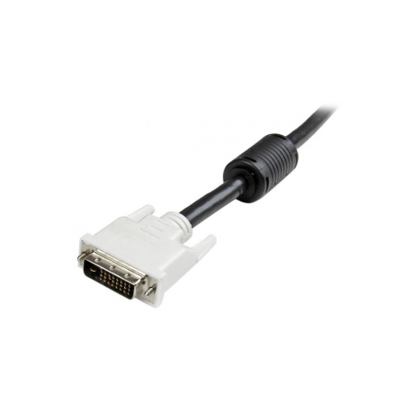 StarTech.com 2m DVID Single Link Cable M / M - DVI cable - single link - DVI-D (M) to DVI-D (M) - 2 m - molded, thumbscrews - black - 1