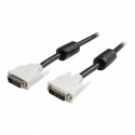 StarTech.com 5m DVI-D Single Link Cable - M / M - DVI cable - single link - DVI-D (M) to DVI-D (M) - 5 m - molded, thumbscrews - black