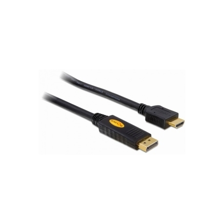 Delock - Adapter cable - DisplayPort male to HDMI male - 5 m - 0