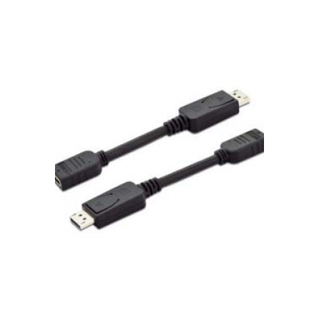 ASSMANN DisplayPort Adapter - Adapter - DisplayPort male to HDMI female - 15 cm - double shielded - black - 0
