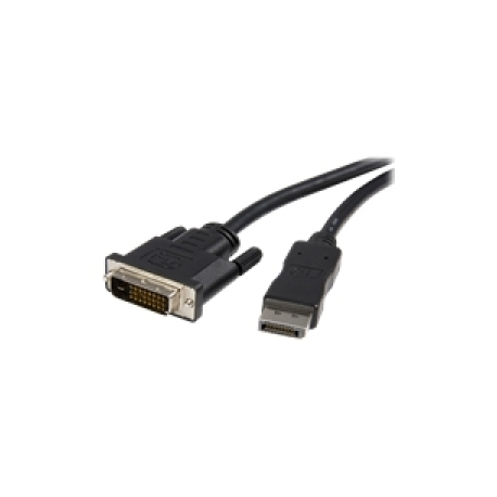 StarTech.com 10 ft DisplayPort to DVI Video Adapter Converter Cable - M / M (DP2DVIMM10) - DisplayPort cable - DisplayPort (M) to DVI-D (M) - 3 m - black - for P / N: DPPNLFM3, DPPNLFM3PW - 0