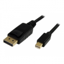 StarTech.com 4m Mini DisplayPort to DisplayPort Adapter Cable - M / M - 4m Mini DisplayPort to DisplayPort - Mini DP to DP Cable (MDP2DPMM4M) - DisplayPort cable - Mini DisplayPort (M) to DisplayPort (M) - 4 m - black - for P / N: CDP2MDP, CDP2MDPEC, CDP2MDPFC, CDPVDHDMDP2G, CDPVDHDMDPRG, CDPVDHDMDPSG, CDPVDHMDPDP