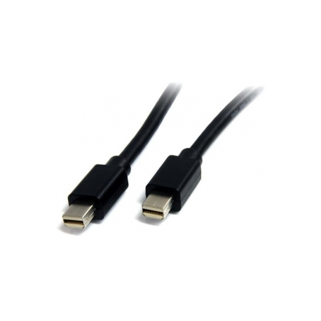 StarTech.com 1m Mini DisplayPort 1.2 Cable M / M Mini DisplayPort 4k - DisplayPort cable - Mini DisplayPort (M) to Mini DisplayPort (M) - 1 m - black - 2