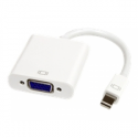 StarTech.com Mini DisplayPort to VGA Adapter - White - 1080p - Thunderbolt to VGA Monitor Adapter - Mini DP to VGA Converter (MDP2VGAW) - Video converter - VGA - DisplayPort - white