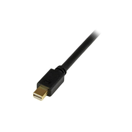 StarTech.com 10ft Mini DisplayPort to DVI Adapter Cable - Mini DP to DVI Video Converter - MDP to DVI Cable for Mac  /  PC 1920x1200 - Black (MDP2DVIMM10B) - DisplayPort cable - Mini DisplayPort (M) to DVI-D (M) - 3.04 m - black - 3