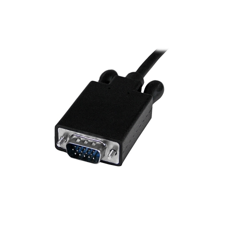 StarTech.com 3 ft Mini DisplayPort to VGA Adapter Cable - mDP to VGA Video Converter - Mini DP to VGA Cable for Mac  /  PC 1920x1200 - Black (MDP2VGAMM3B) - Video converter - VGA - DisplayPort - black - 3