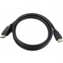 Cablexpert CC-DP-HDMI-3M - Adapter cable - DisplayPort male to HDMI male - 3 m - shielded