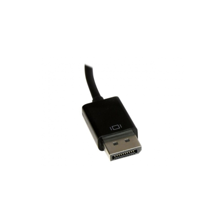 StarTech.com DisplayPort to VGA Display Adapter - 1080p 1920x1200 - Active DP to VGA (Male to Female) HD Video Converter for laptop / PC / Monitor (DP2VGA3) - Display adapter - DisplayPort (M) to HD-15 (VGA) (F) - 10 cm - active - black - for P / N: DK31C3HDPD, DK31C3HDPDUE, DKM30CHDPD, MST14DP123DP, SV231QDPU34K, TB32DP14 - 0