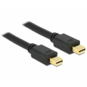 DeLOCK - DisplayPort cable - Mini DisplayPort (M) to Mini DisplayPort (M) - 1 m - black