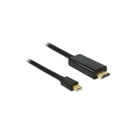 Delock - Adapter cable - Mini DisplayPort male to HDMI male - 3 m - black - 0