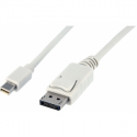 StarTech.com 10ft Mini DisplayPort to DisplayPort Cable - M / M - mDP to DP 1.2 Adapter Cable - Thunderbolt to DP w /  HBR2 Support (MDP2DPMM10) - DisplayPort cable - Mini DisplayPort (M) to DisplayPort (M) - 3 m - for P / N: CDP2MDPEC, CDP2MDPFC, CDPVDHDMDP2G, CDPVDHDMDPRG, CDPVDHDMDPSG, CDPVDHMDPDP