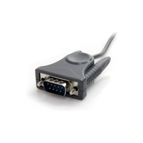 StarTech.com USB to Serial Adapter - 3 ft / 1m - with DB9 to DB25 Pin Adapter - Prolific PL-2303 - USB to RS232 Adapter Cable (ICUSB232DB25) - Serial adapter - USB 2.0 - grey - 4