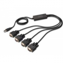 DIGITUS DA-70159 - Serial adapter - USB - RS-232 x 4