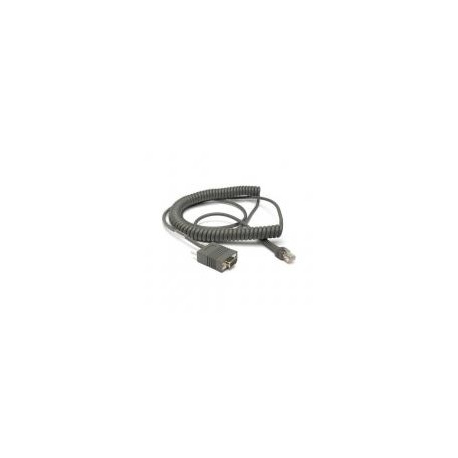 Honeywell STD Cable - Serial cable - 3 m - coiled - black - for Hyperion 1300g - 1